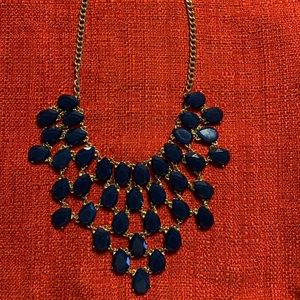 Cascading Blue Necklace